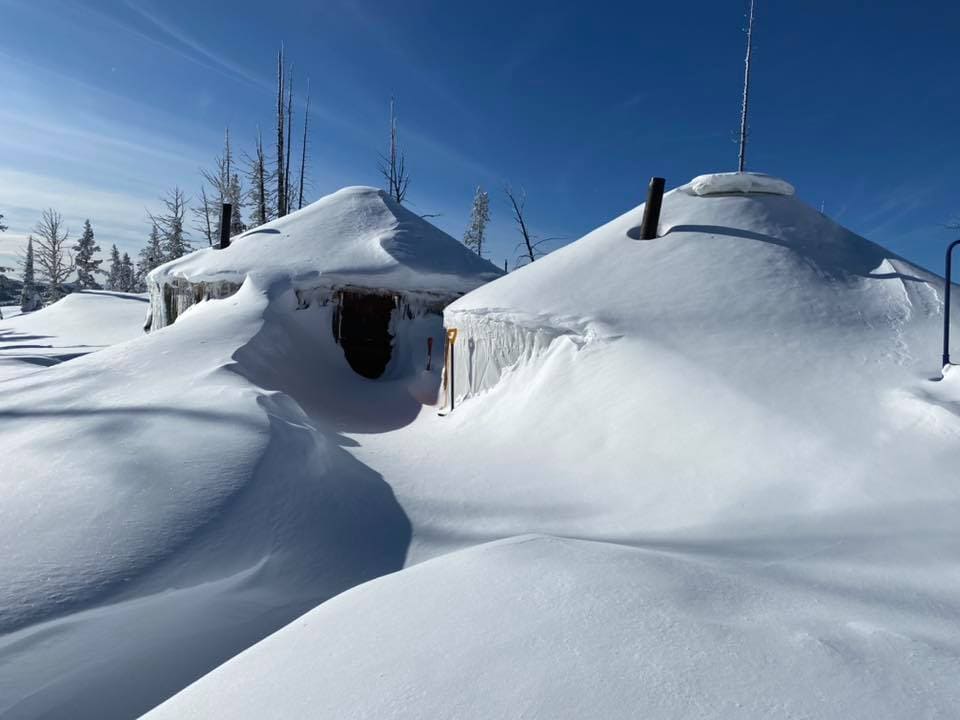 Snowy Ridgeline