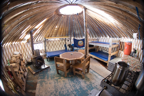 Stateline-Yurt-Inside